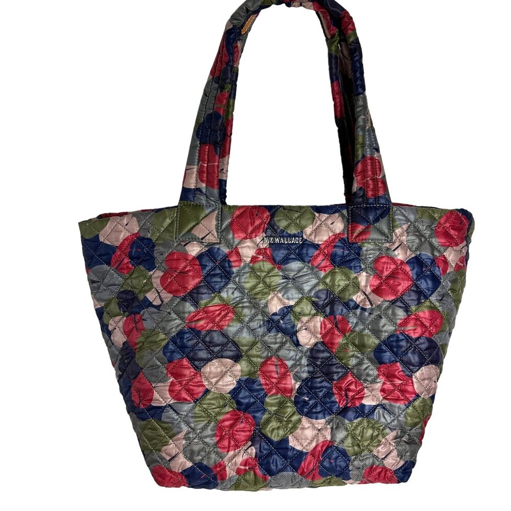 MZ Wallace Original Medium Metro Tote CAMO Print  with Storage Pouch